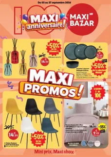 catalogue Maxi Bazar du 2 septembre 2026