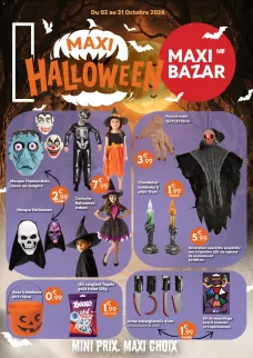 catalogue Maxi Bazar du 2 octobre 2026