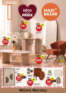 catalogue Maxi Bazar du 30 septembre 2026