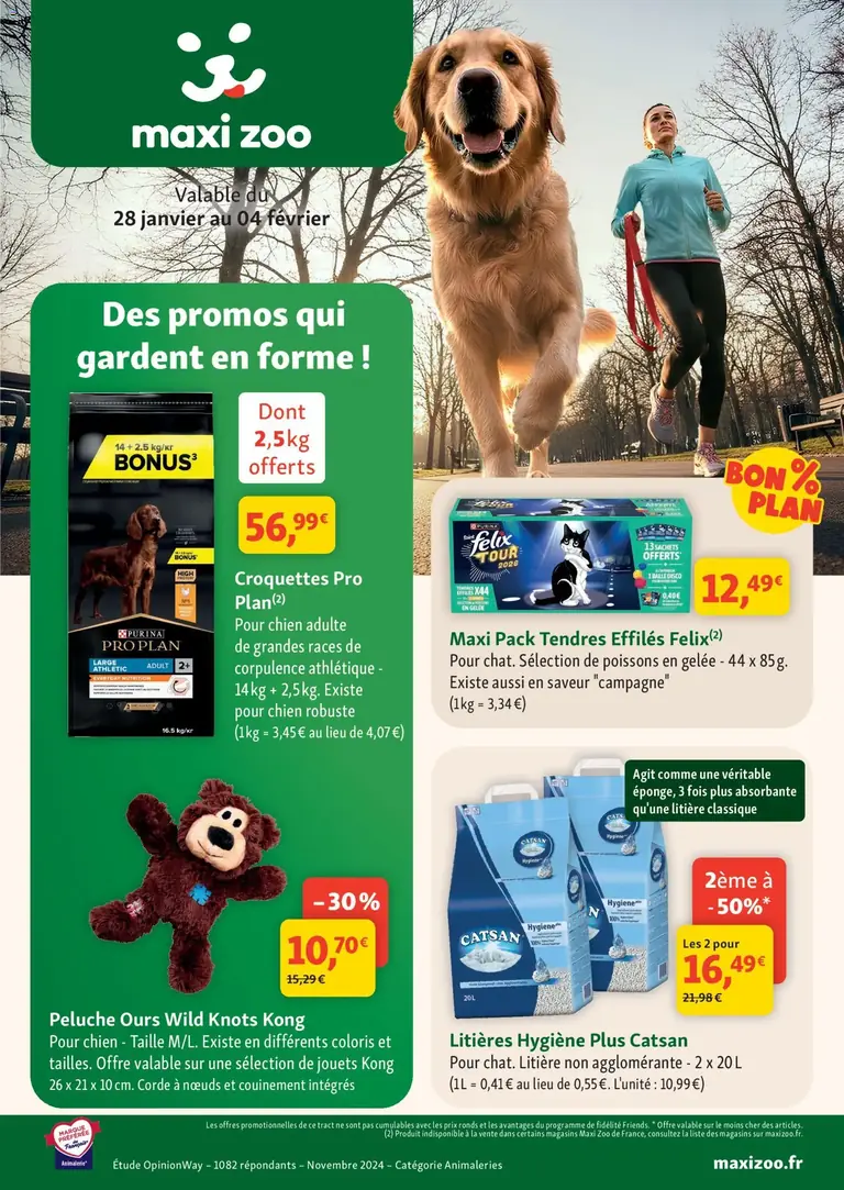 Maxi ZOO catalogue 28/01/2026 - nouveau prospectus
