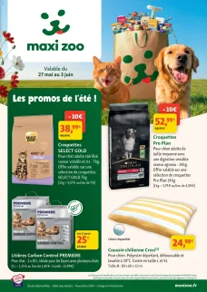 catalogue Maxi ZOO du 27 mai 2026