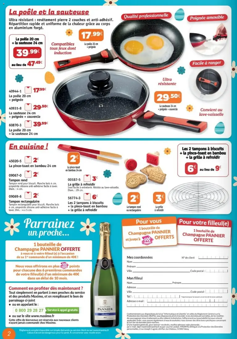 Maximo catalogue 02/03/2026 - nouveau prospectus