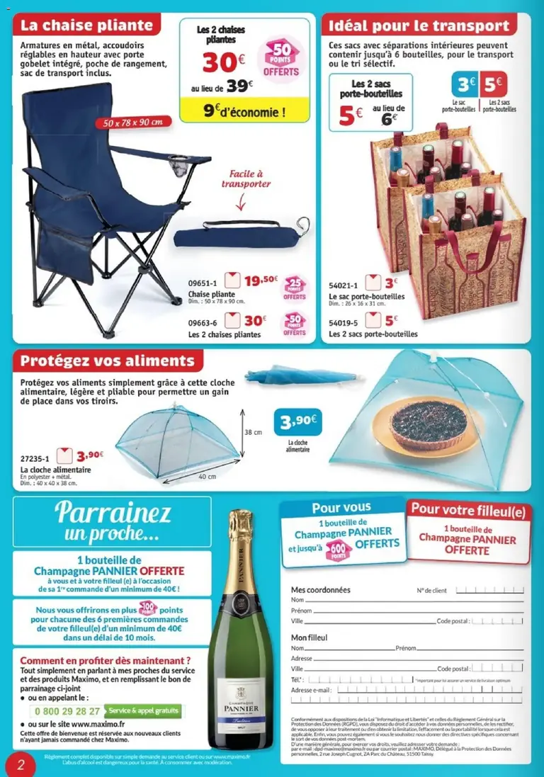 Maximo catalogue 27/04/2026 - nouveau prospectus