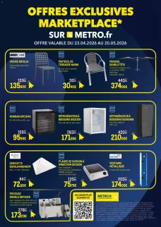 METRO catalogue 23/04/2026 - nouveau prospectus