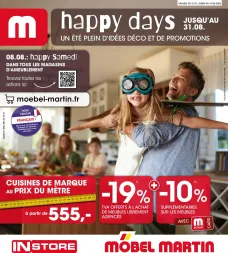 catalogue Möbel Martin du 31 juillet 2026