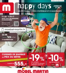 catalogue Möbel Martin du 17 août 2026
