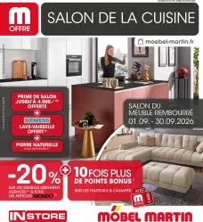 catalogue Möbel Martin du 1 septembre 2026