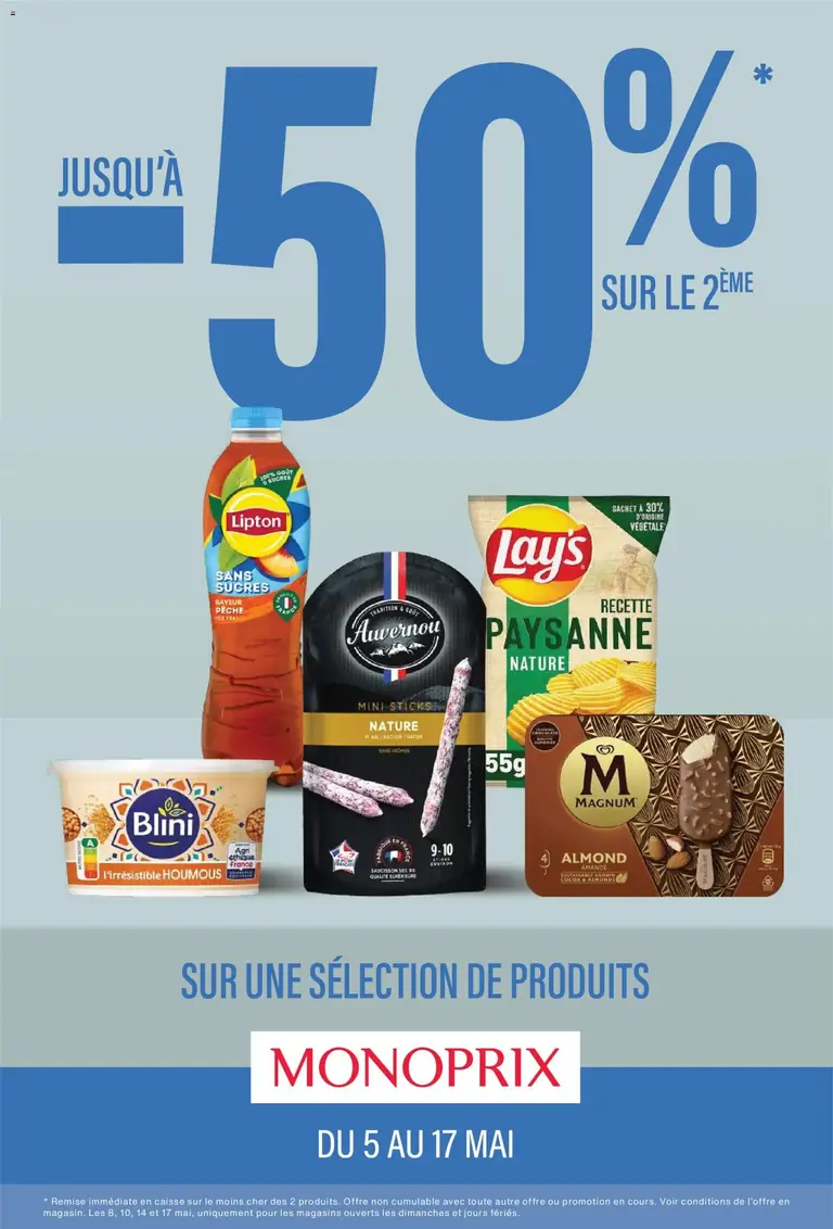 Monoprix catalogue 05/05/2026 - nouveau prospectus