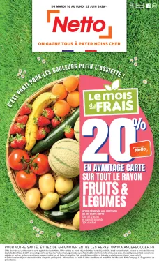 catalogue Netto du 16 juin 2026