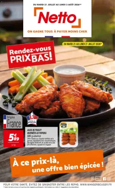 catalogue Netto du 21 juillet 2026