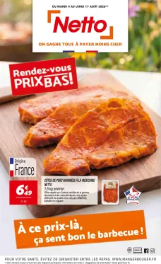 catalogue Netto du 4 août 2026