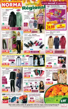 catalogue Norma du 30 septembre 2026