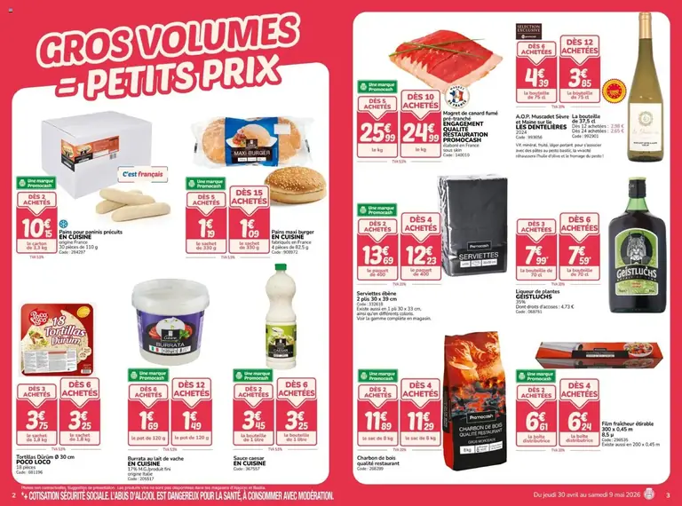 Promocash catalogue 30/04/2026 - nouveau prospectus
