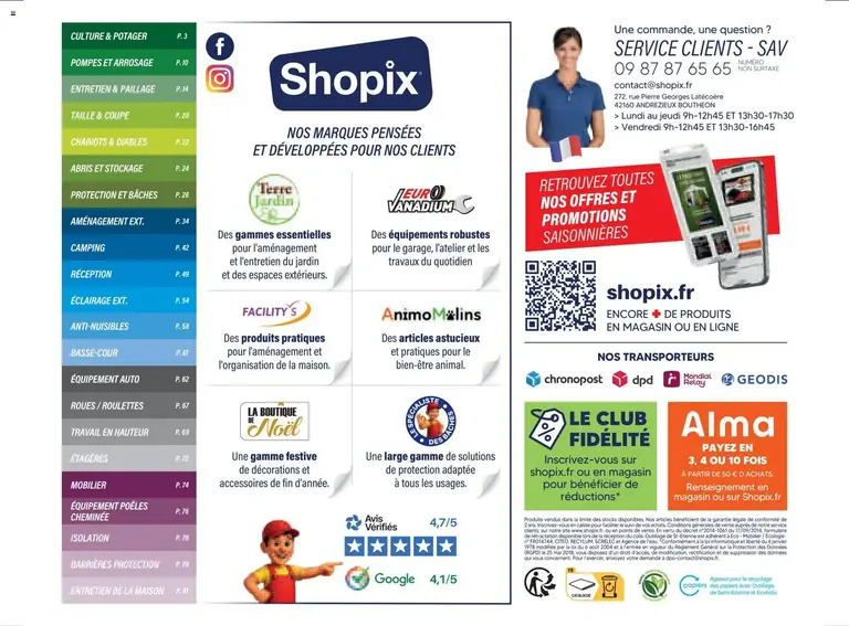 Shopix catalogue 20/04/2026 - nouveau prospectus