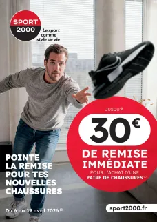 Sport 2000 catalogue 06/04/2026 - nouveau prospectus