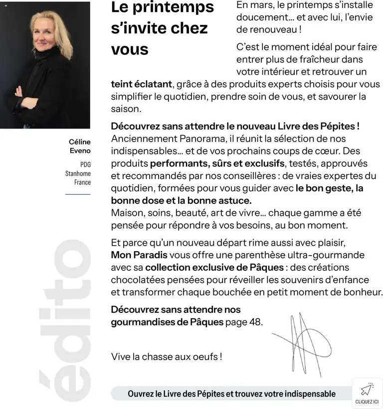 Stanhome catalogue 23/02/2026 - nouveau prospectus