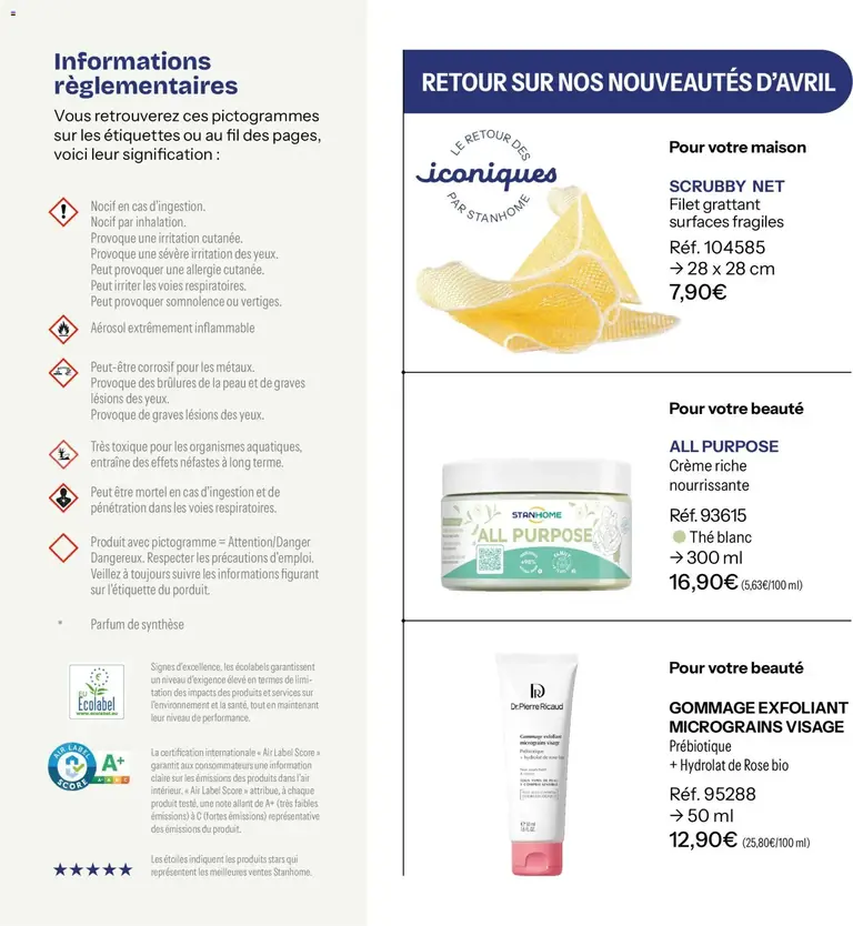 Stanhome catalogue 27/04/2026 - nouveau prospectus