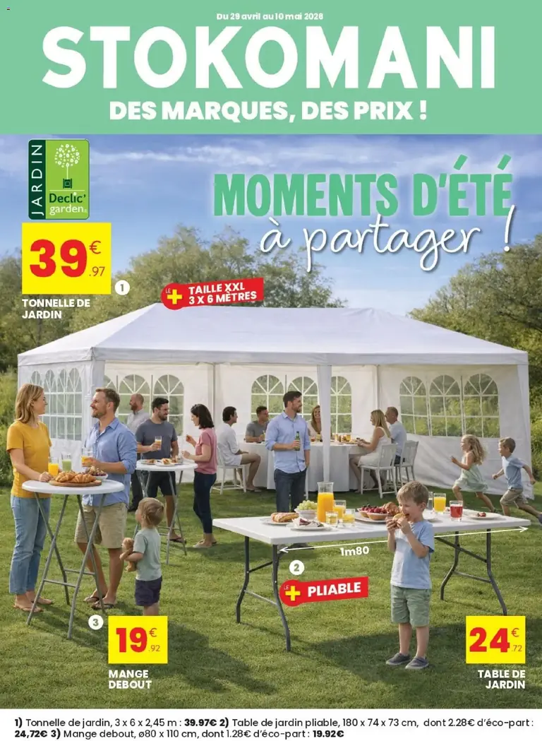 Stokomani Catalogue du 28/04/2026 - Magasin Stockomanie