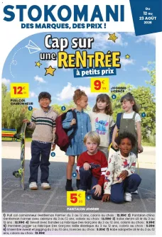 catalogue Stokomani du 12 août 2026