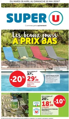 Catalogue Super U du 28/04/2026