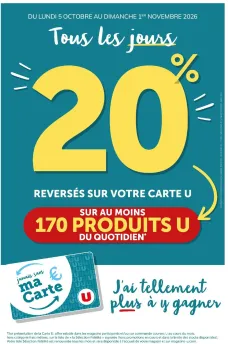 catalogue Super U du 5 octobre 2026