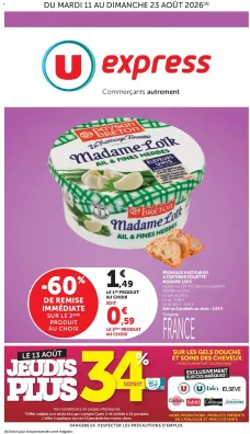 catalogue U Express du 11 août 2026