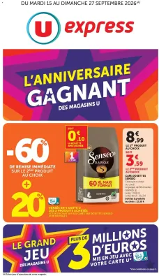 catalogue U Express du 15 septembre 2026