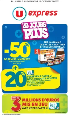 catalogue U Express du 6 octobre 2026