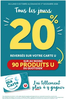 catalogue U Express du 5 octobre 2026