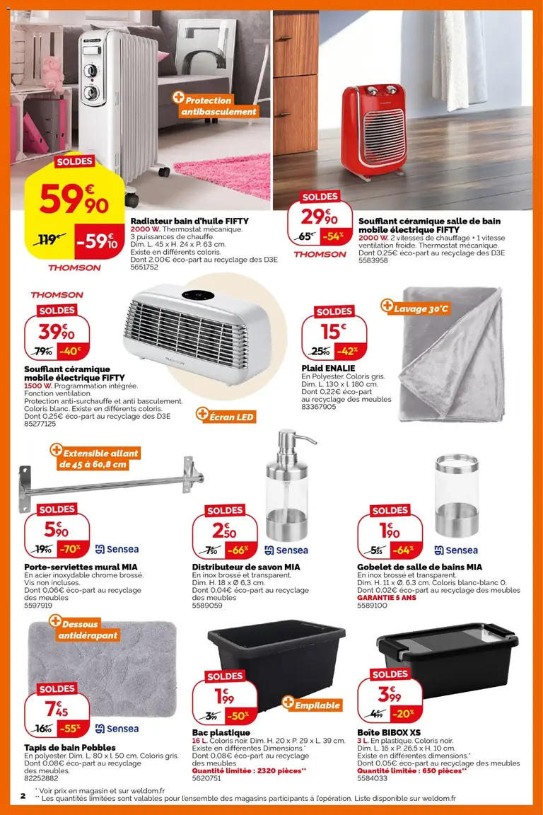 Weldom catalogue 07/01/2026 - nouveau prospectus