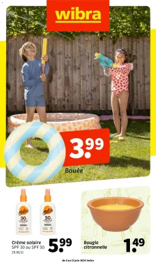 catalogue Wibra du 8 juin 2026