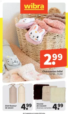catalogue Wibra du 21 septembre 2026