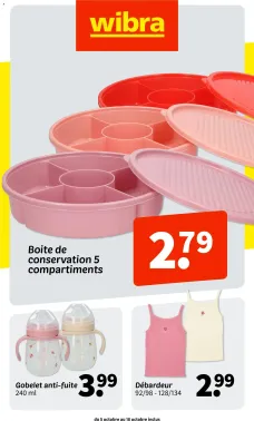 catalogue Wibra du 5 octobre 2026