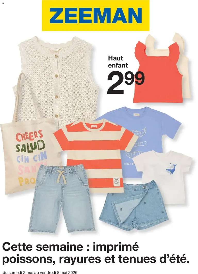 Zeeman catalogue 02/05/2026 - nouveau prospectus