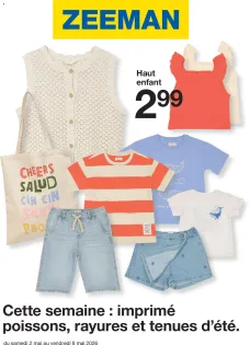 Zeeman catalogue 02/05/2026 - nouveau prospectus