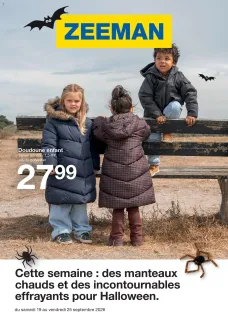 catalogue Zeeman du 19 septembre 2026